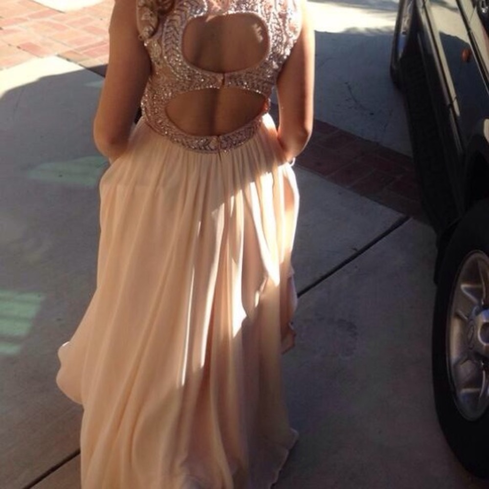 Blush Colored Formal Dress